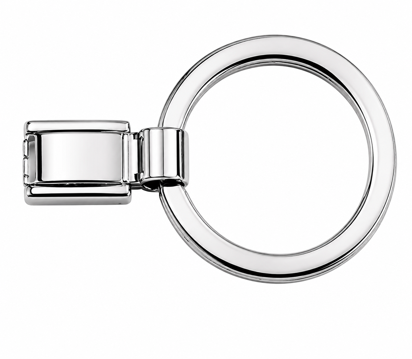 Keychain silver ring