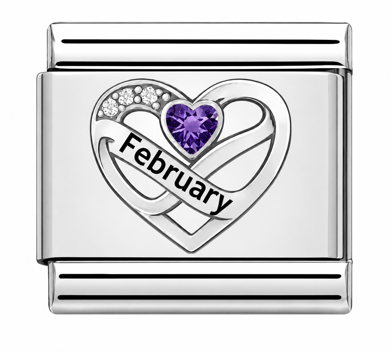 Birthstone February Silver