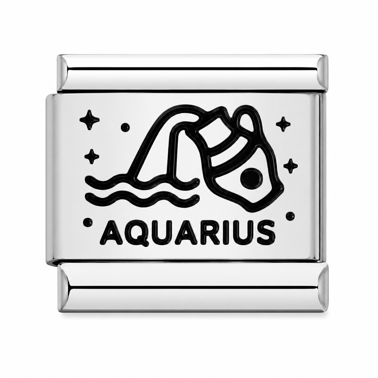 Zodiac Aquarius Silver