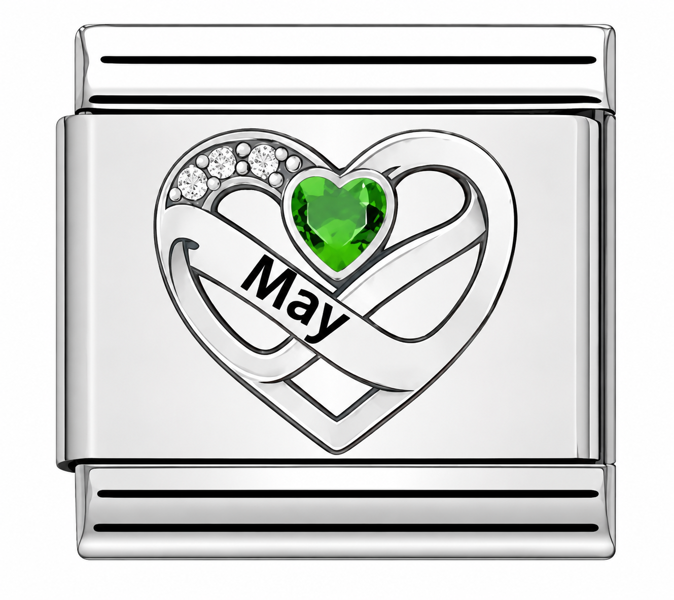 Birthstone May Silver