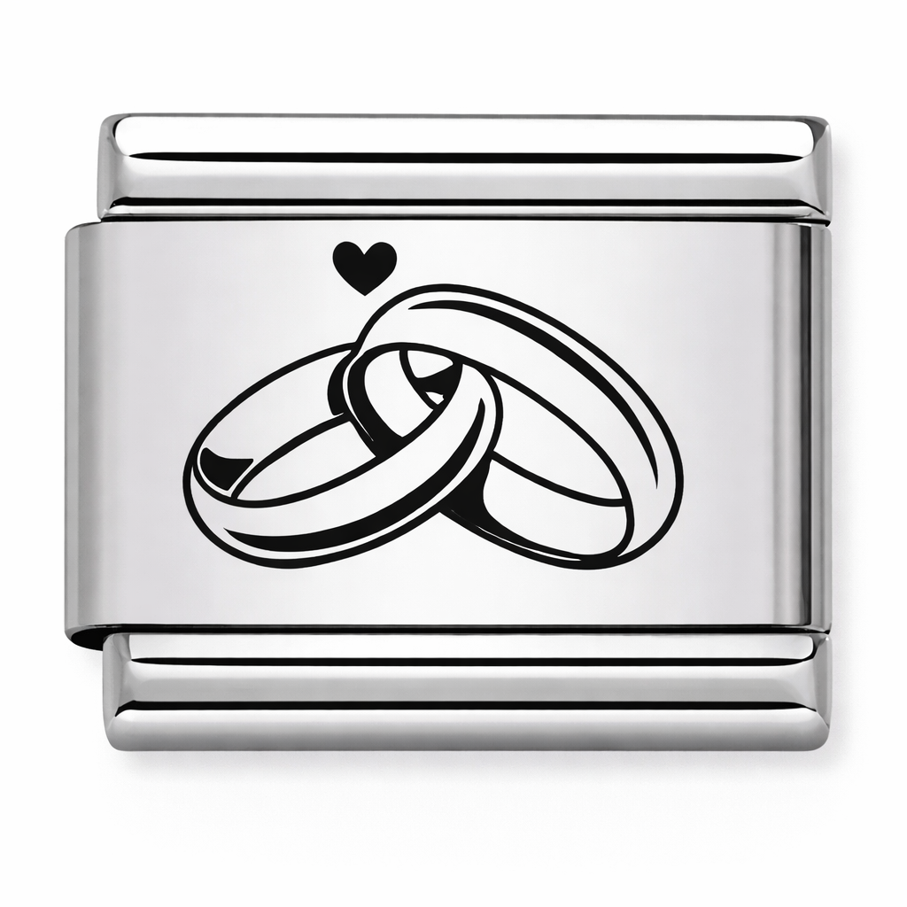 Interlocking Rings Silver