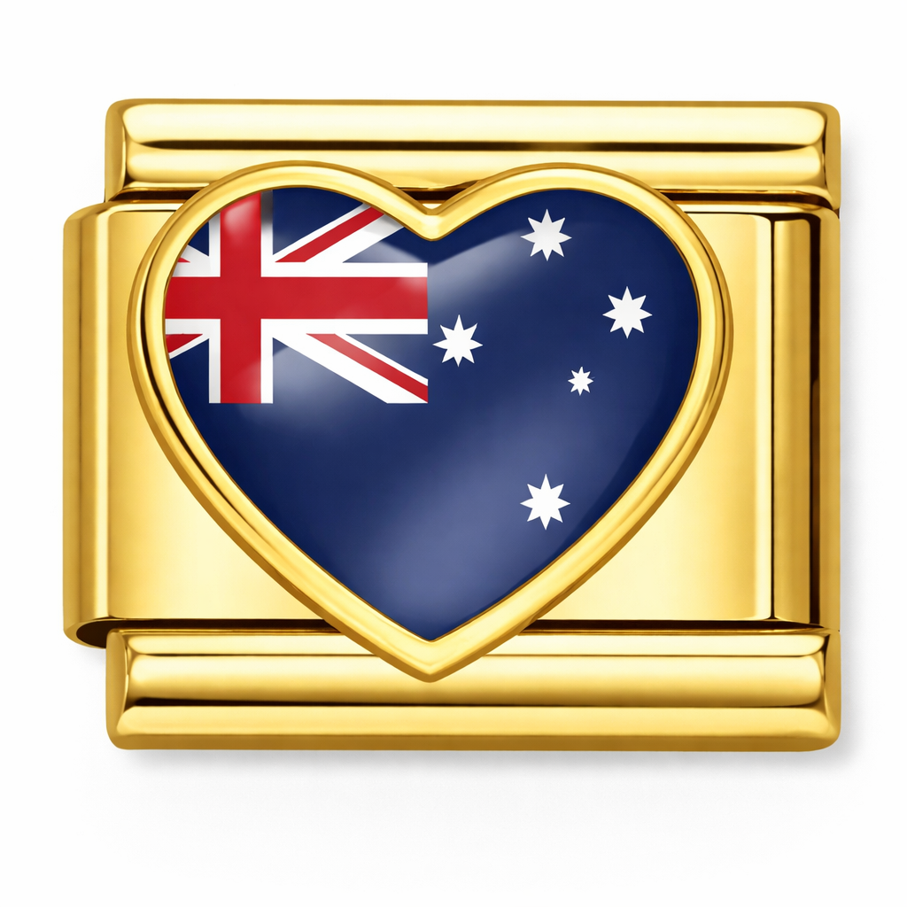 Australia Flag Heart