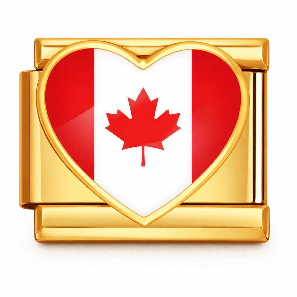 Canada Flag Heart