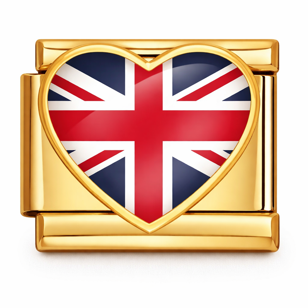 UK Flag Heart