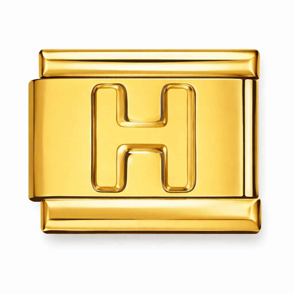 H Initial Gold