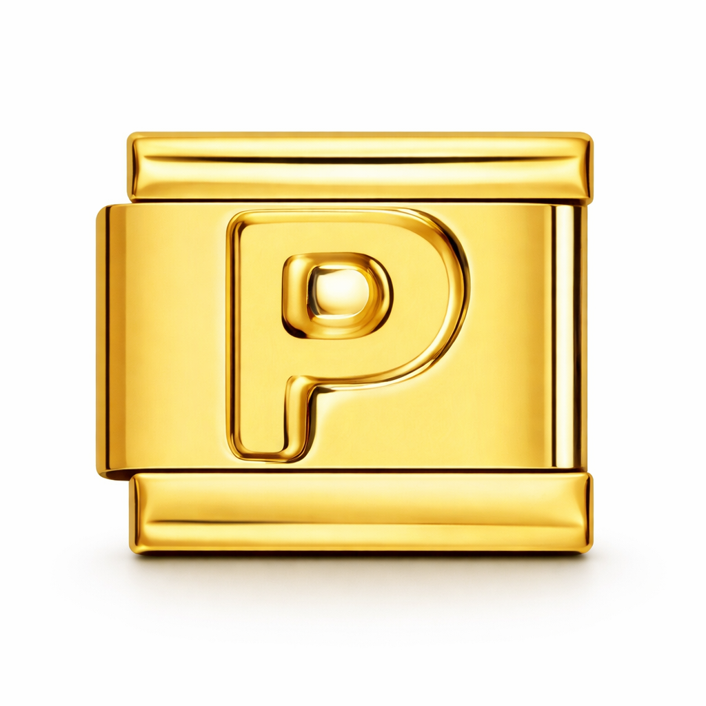P Initial Gold