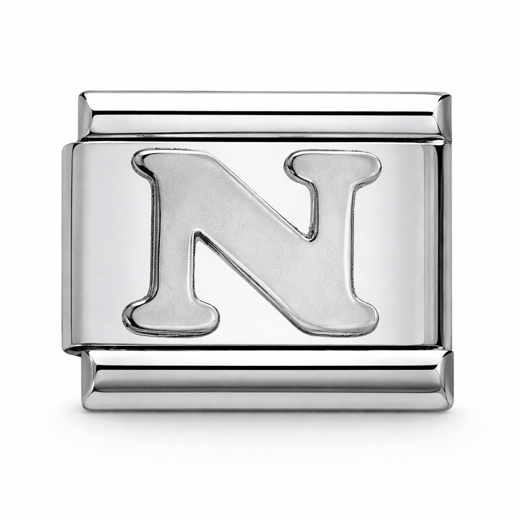 N Initial Silver
