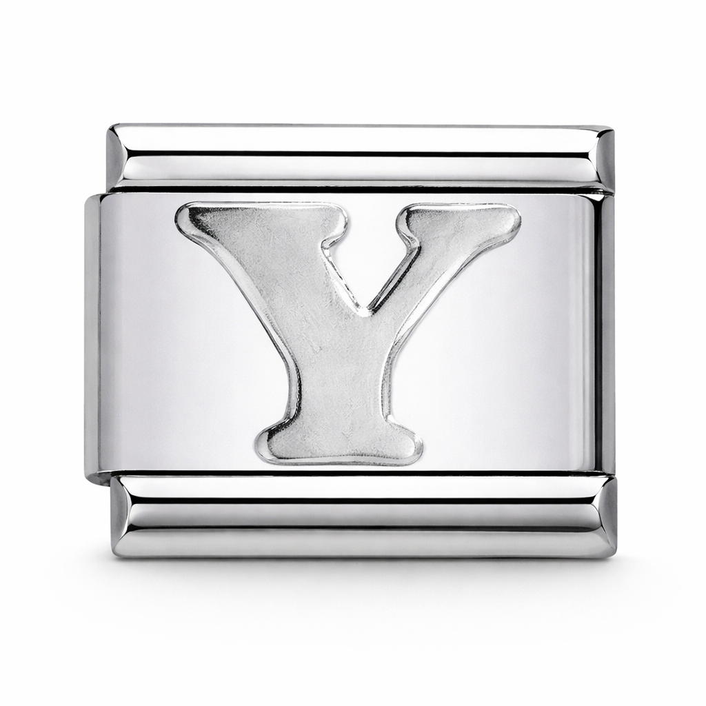 Y Initial Silver