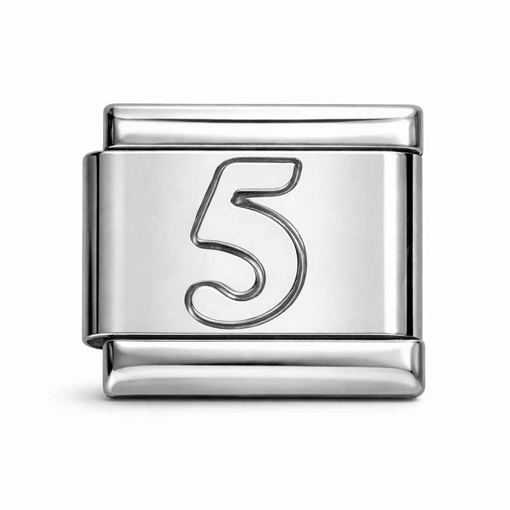 Number 5 Silver