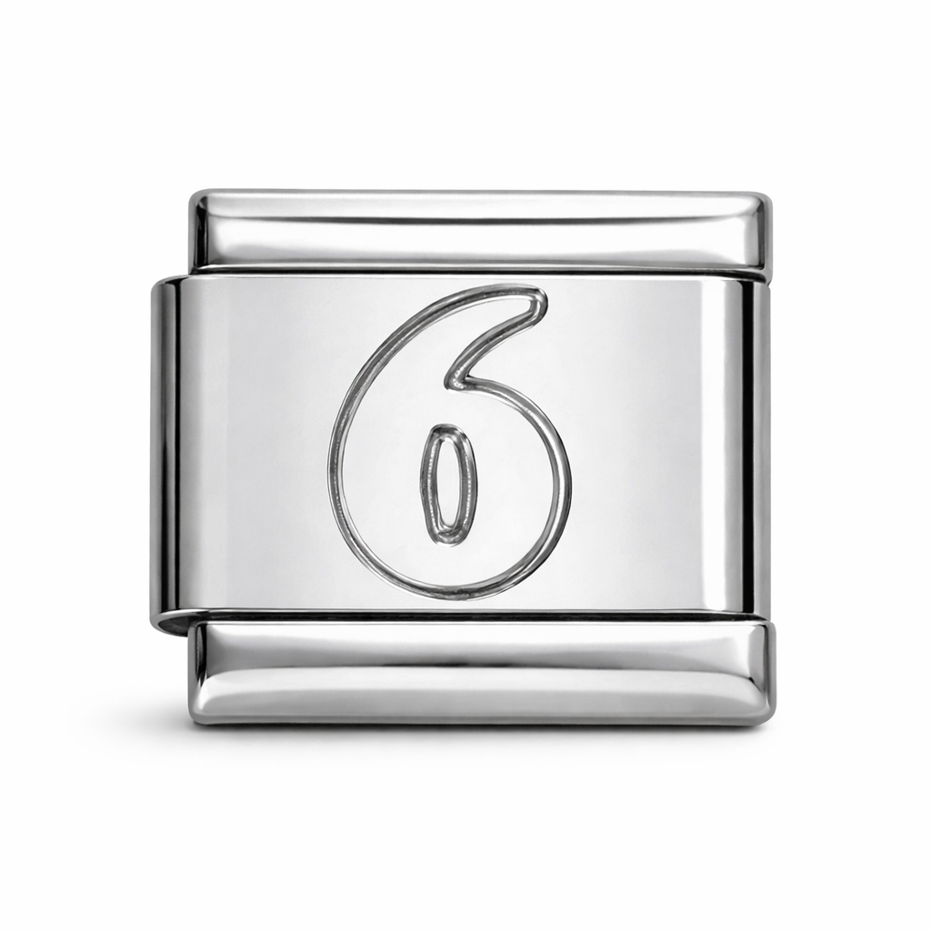 Number 6 Silver