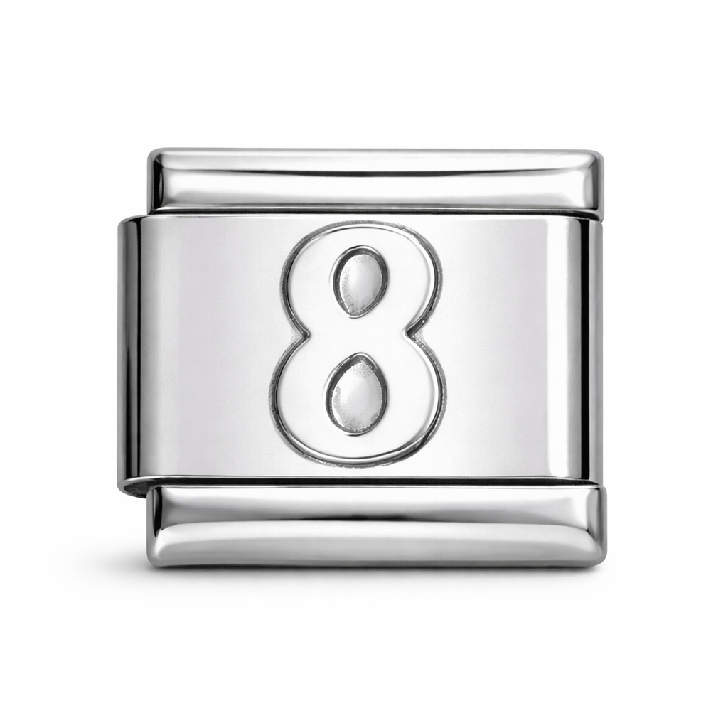 Number 8 Silver