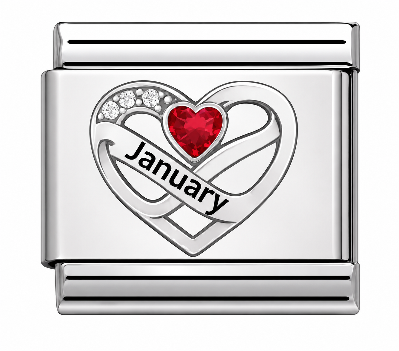 Birthstone January Silver