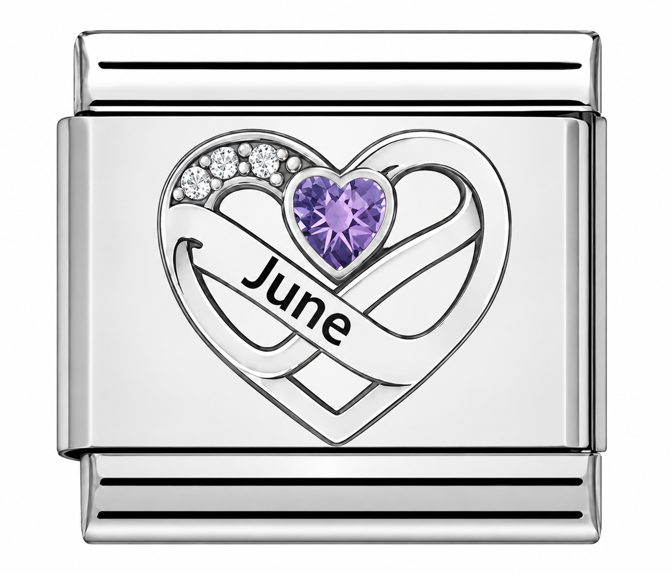 Birthstone June Silver