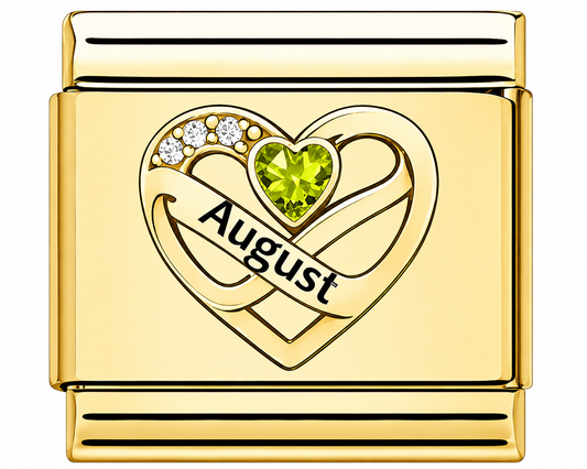 Birthstone August Gold