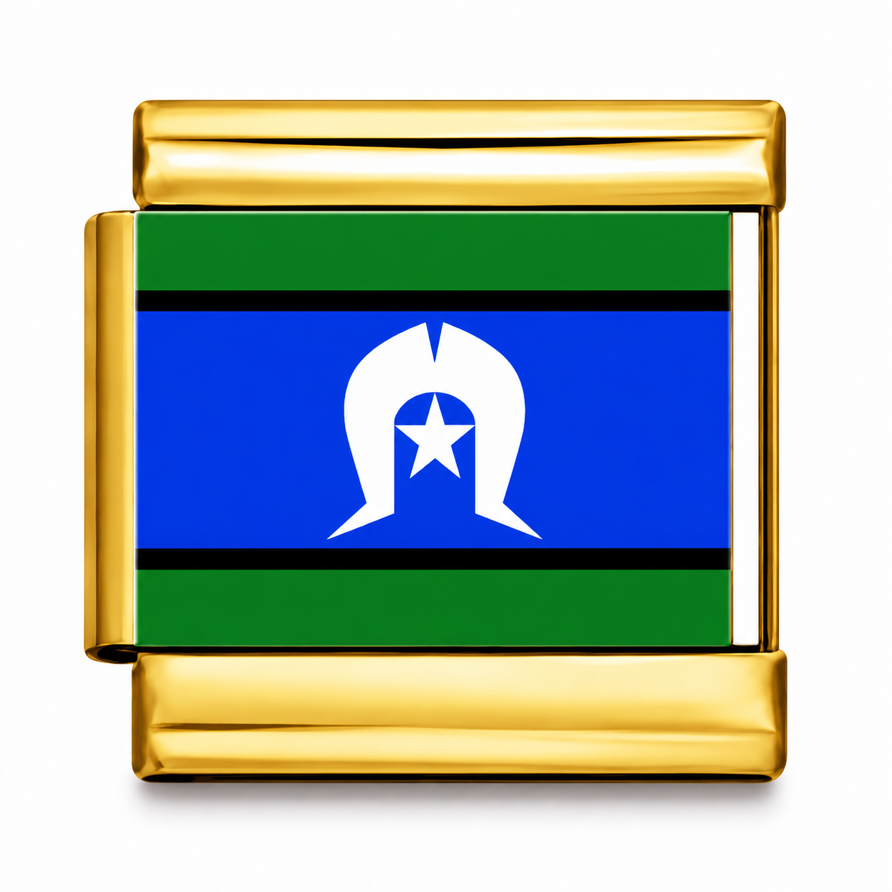 Torres Strait Islander Flag Gold