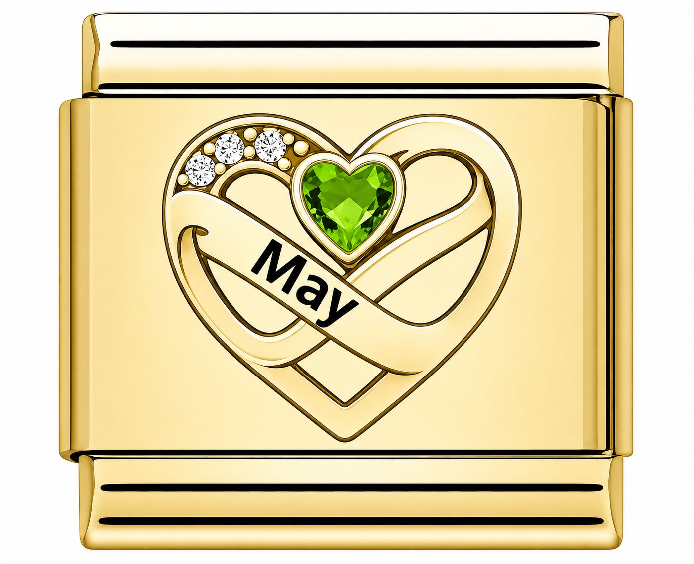 Birthstone May Gold