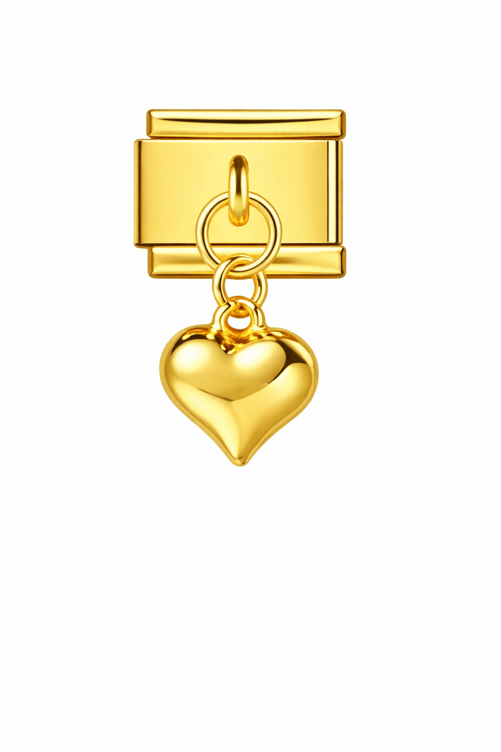 Heart Dangle Gold