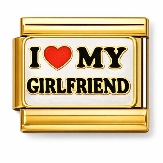 I ❤️ MY GIRLFRIEND Gold