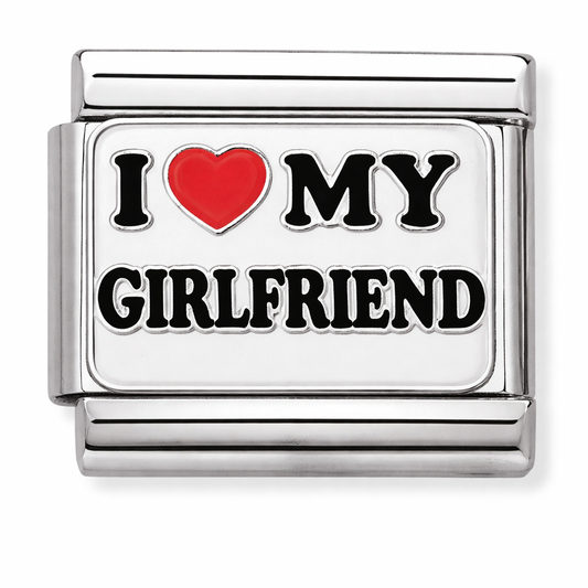 I ❤️ MY GIRLFRIEND Silver