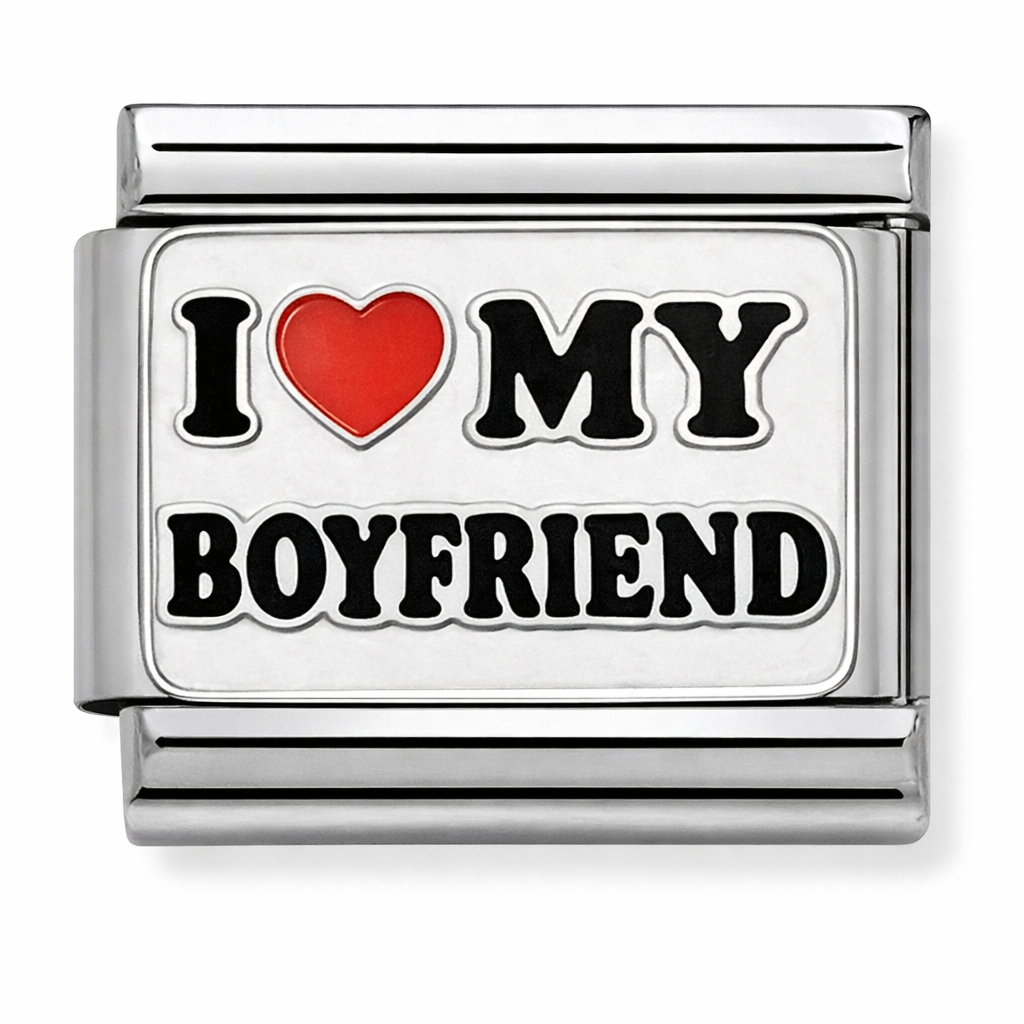 I ❤️ MY BOYFRIEND Silver