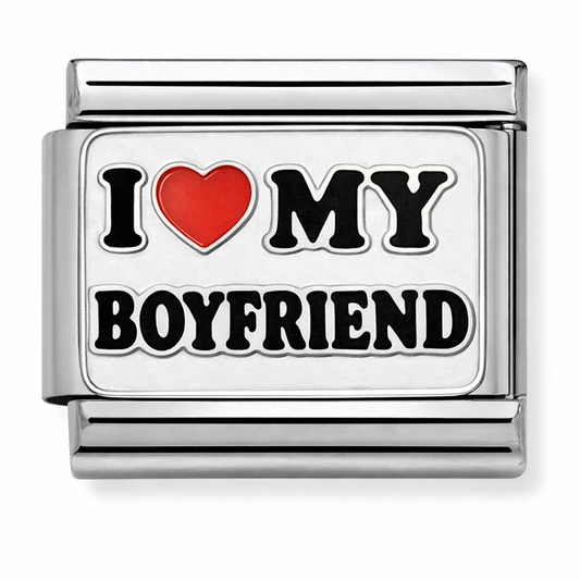 I ❤️ MY BOYFRIEND Silver