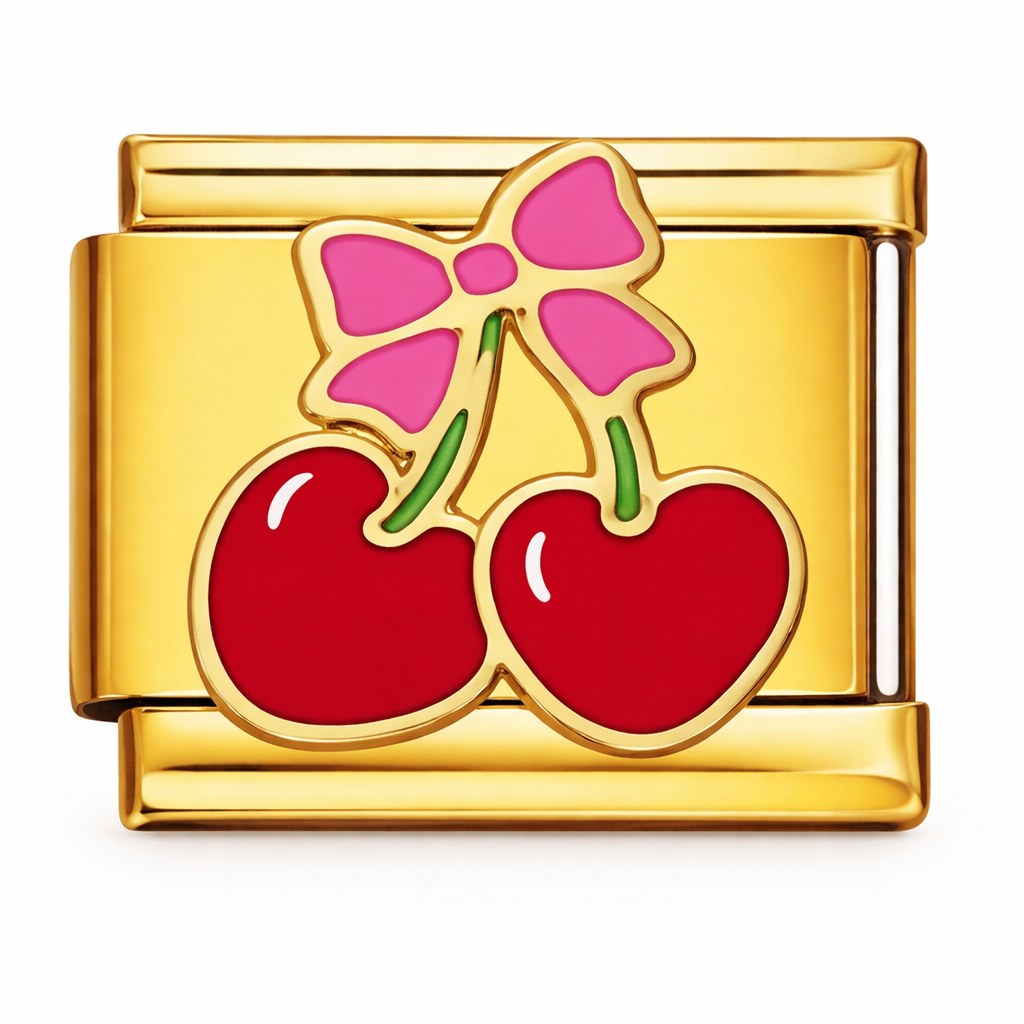 Cherry Bow Gold