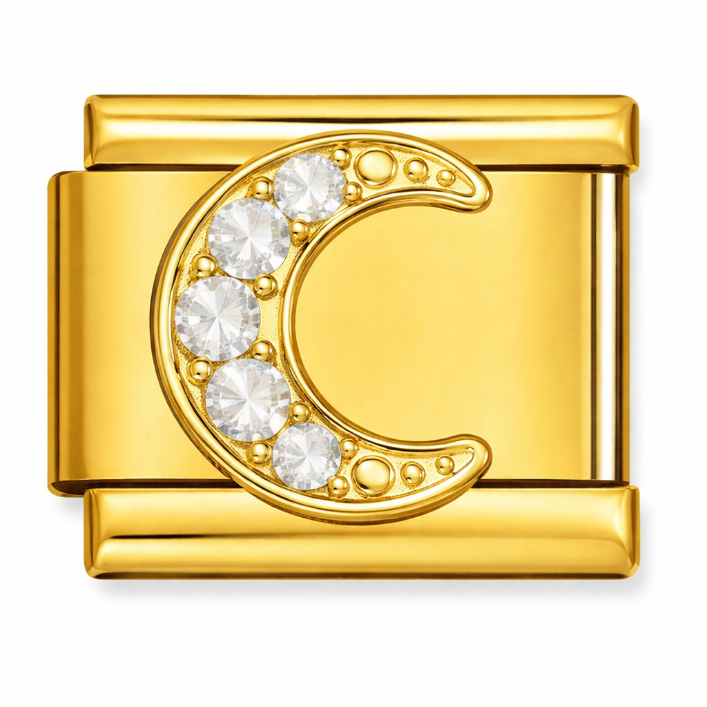 Crystal Crescent Moon