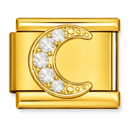 Crystal Crescent Moon