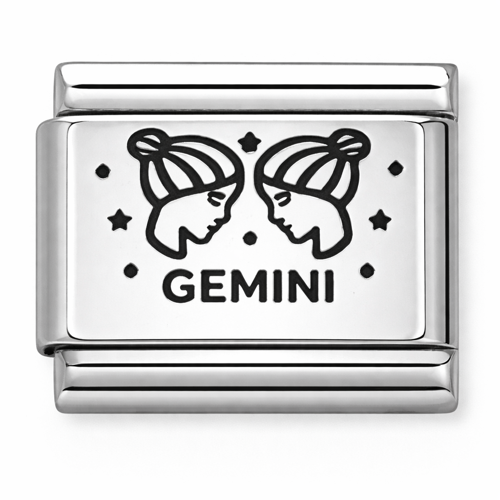 Zodiac Gemini Silver