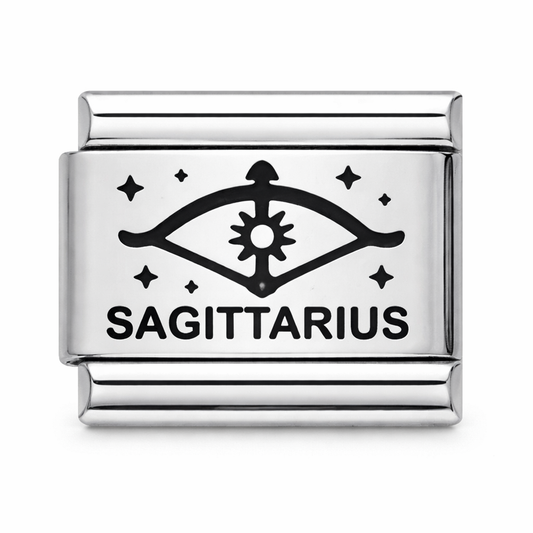 Zodiac Sagittarius Silver