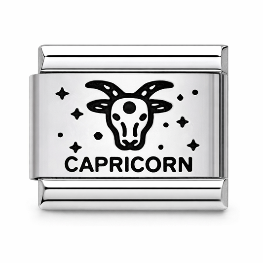 Zodiac Capricorn Silver