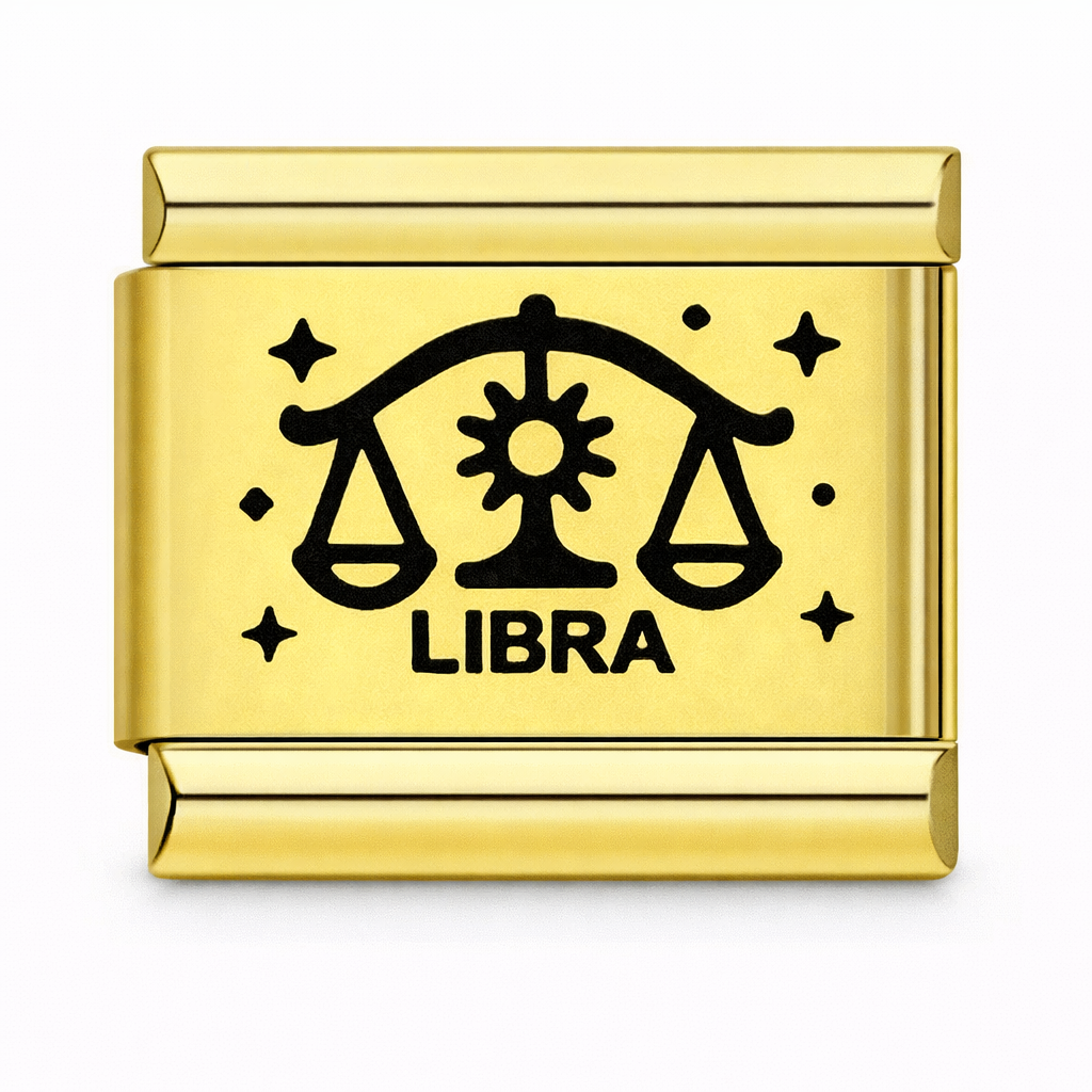 Zodiac Libra Gold