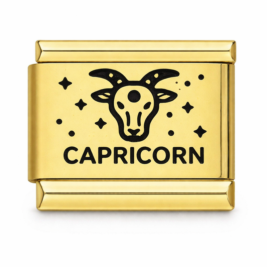 Zodiac Capricorn Gold