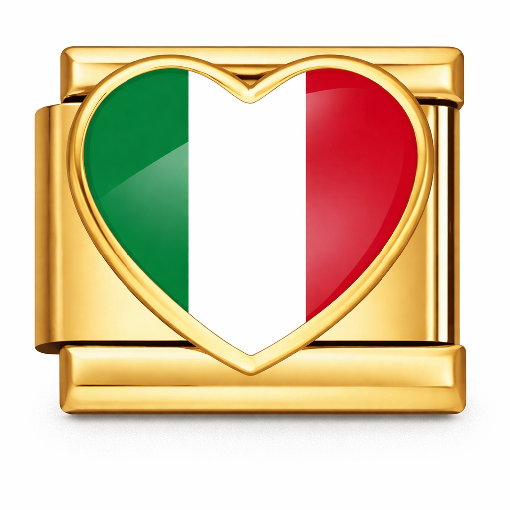 Italy Flag Heart