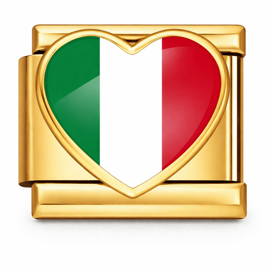 Italy Flag Heart
