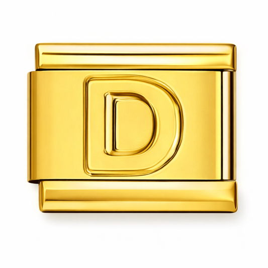 D Initial Gold