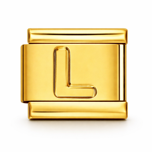 L Initial Gold