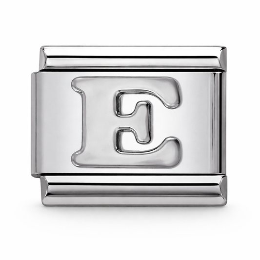 E Initial Silver