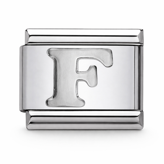 F Initial Silver