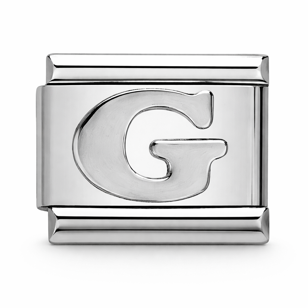G Initial Silver