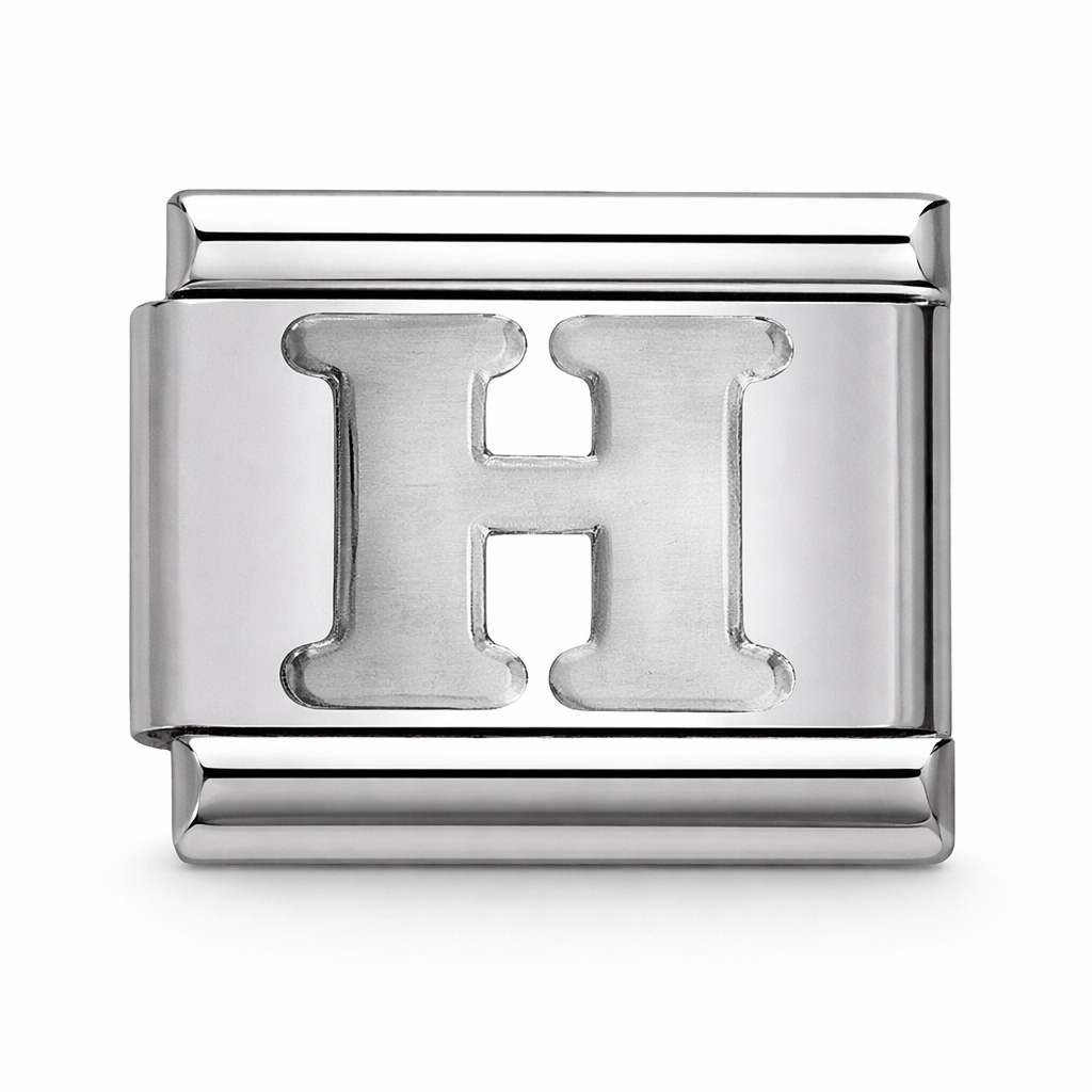 H Initial Silver