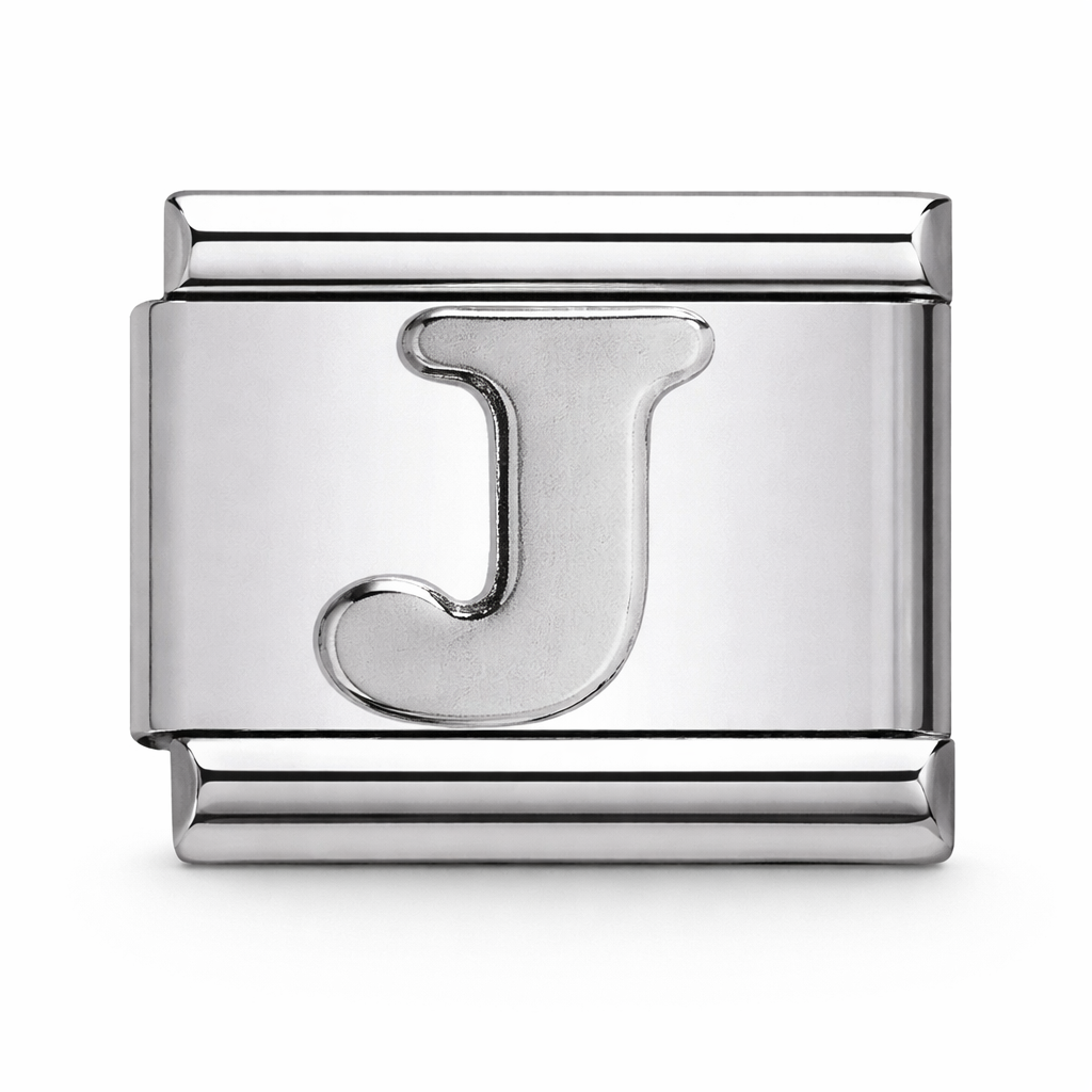 J Initial Silver