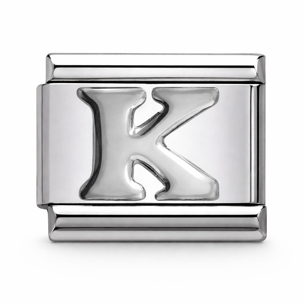 K Initial Silver