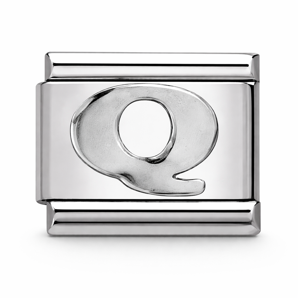 Q Initial Silver