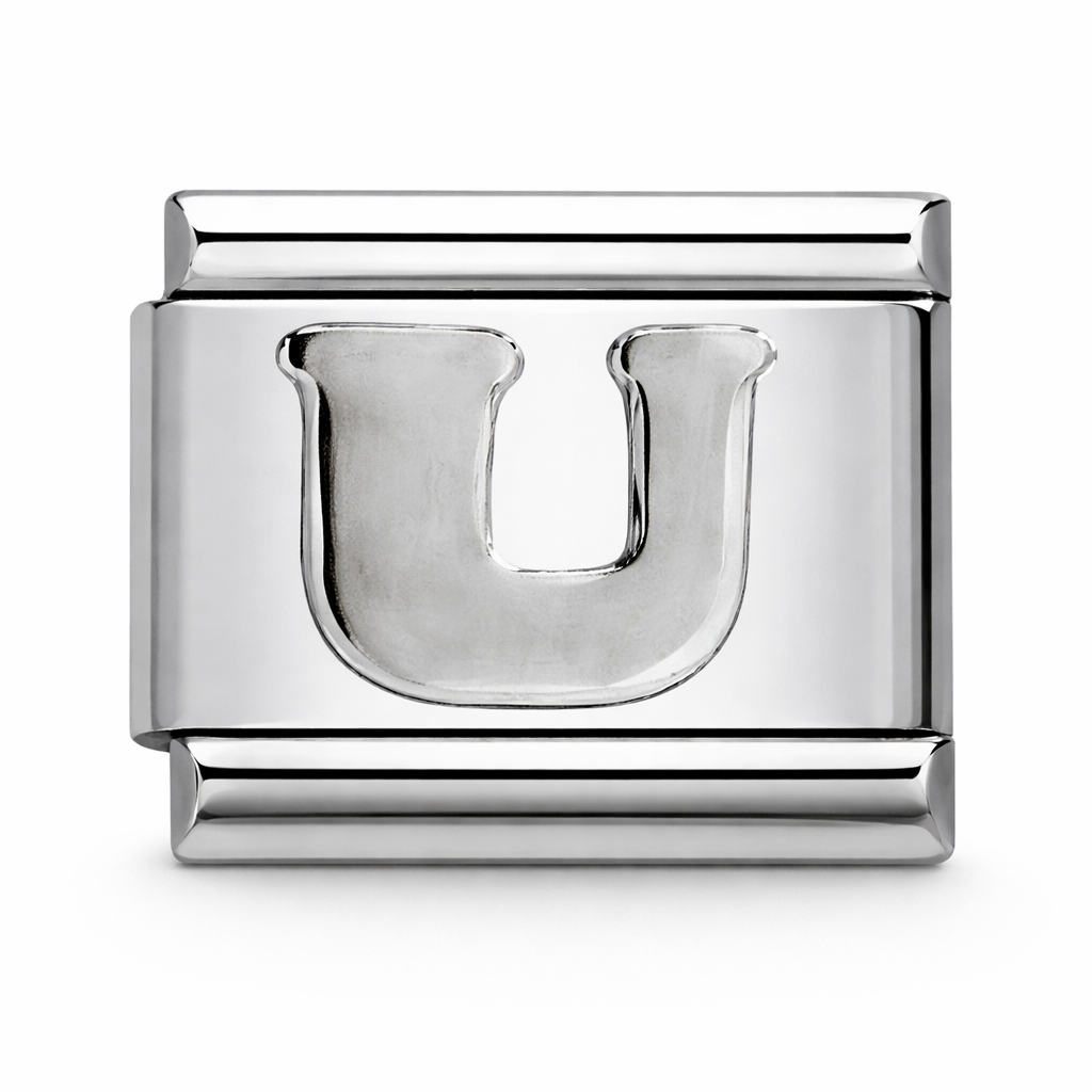 U Initial Silver