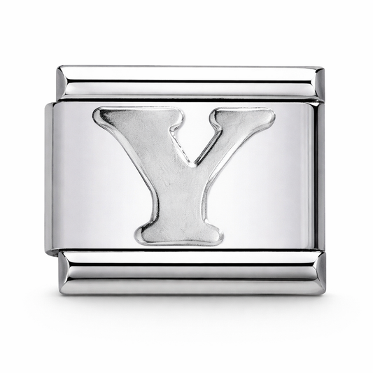 Y Initial Silver