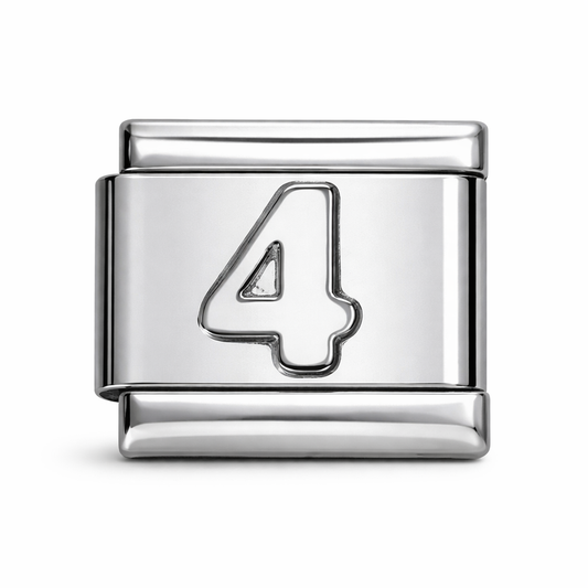Number 4 Silver