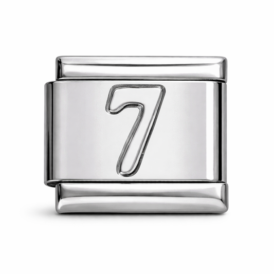 Number 7 Silver