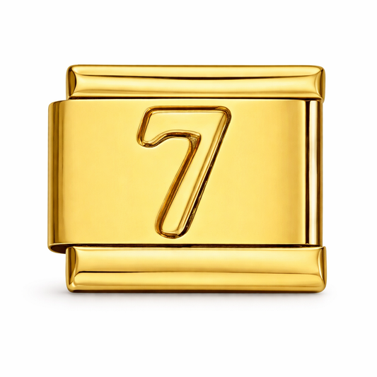 Number 7  Gold