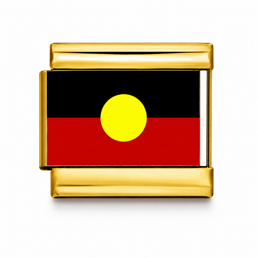 Aboriginal Flag Gold